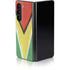 Guyana Flag Distressed Galaxy Z Fold5 5G Skin